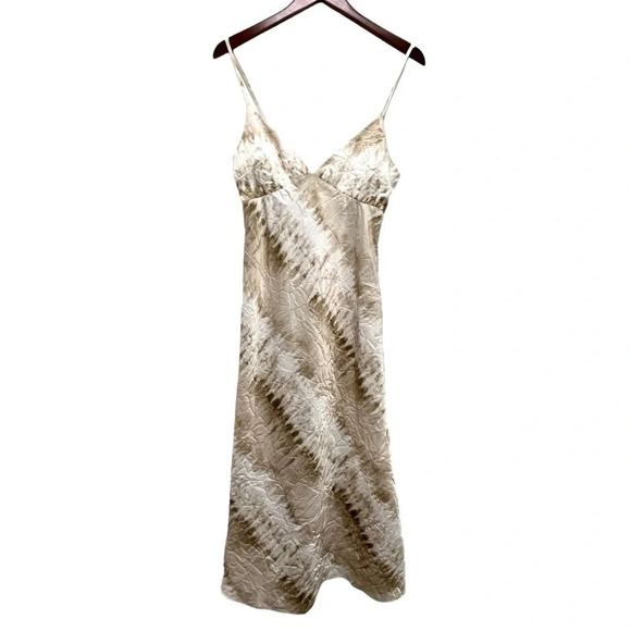 House Of Harlow 1960 X Sofia Richie Adeena Slip Dress Neutral Casual Minimalist - Picture 4 of 13
